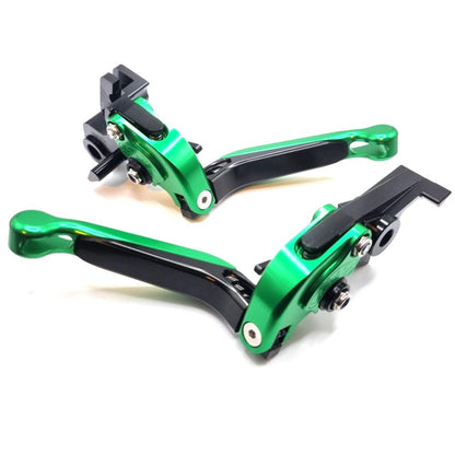 Extendable Green Black Clutch & Brake Levers For Kawasaki Versys 1000 2015-2019