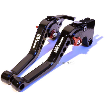 Short Black Clutch & Brake Levers For Yamaha Tracer 700 2021-2022