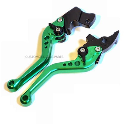 Short Green Clutch & Brake Levers For KTM 390 Adventure 2020-2024