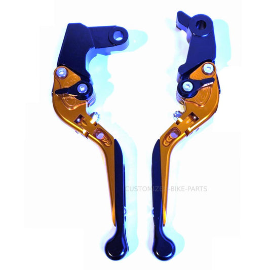 KTM 790 Duke 2018-2024 | Adjustable Clutch Brake Lever Set Orange / Black