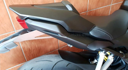 Matte Black Motorcycle Rear Pillion Passenger Seat Cowl - Honda CBR CB 650 19-21