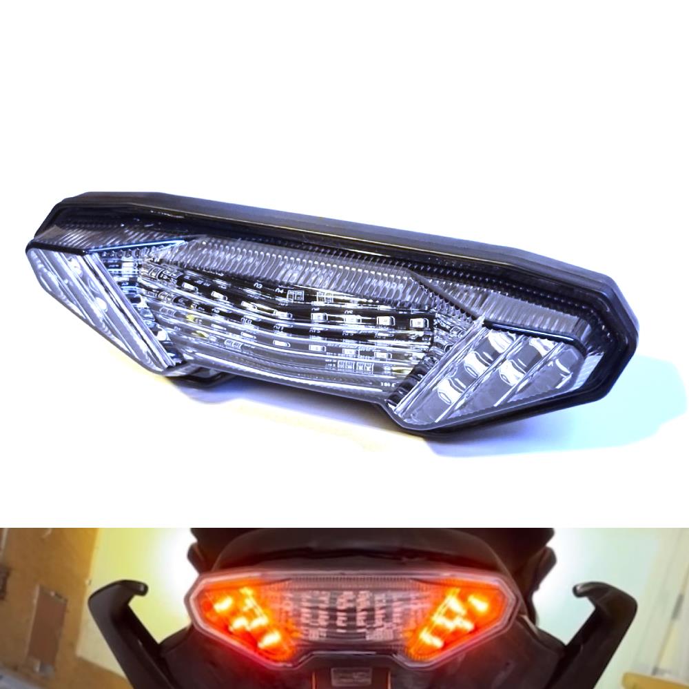 Motorcycle Integrated Tail Light Mount Plate LED - Yamaha MT-09 2014-2016