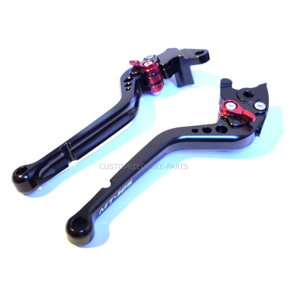 Yamaha MT-125 2014-2019 | Long Clutch & Brake Lever Set - Black