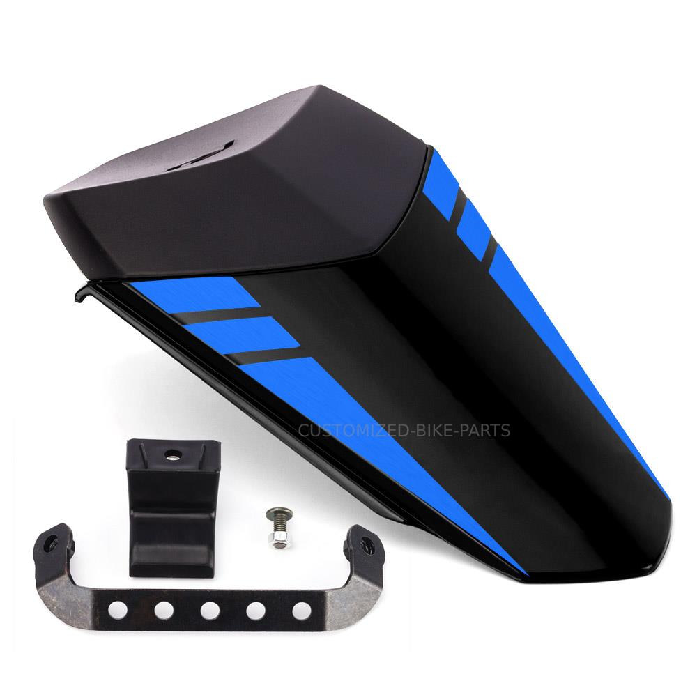 Yamaha YZF-R1 2015-2022 Black Blue ABS Plastic Rear Pillion Passenger Seat Cowl