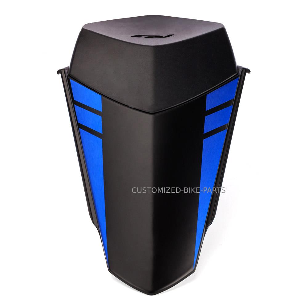 Yamaha YZF-R1 2015-2022 Black Blue ABS Plastic Rear Pillion Passenger Seat Cowl