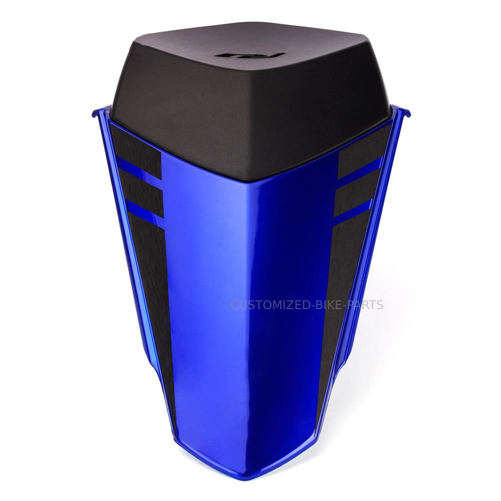 Yamaha YZF-R1 2015-2023 Blue Black ABS Plastic Rear Pillion Passenger Seat Cowl