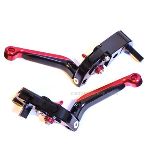 Adjustable Red Clutch Brake Levers Honda CBR1000RR / Fireblade / SP 2008-2022