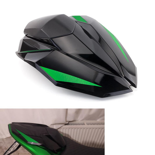 Kawasaki Z800 2013-2016 Black Green ABS Plastic Rear Pillion Passenger Seat Cowl