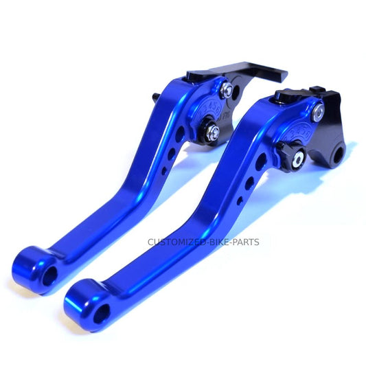 Short Blue Clutch & Brake Levers Suzuki GSX-R GSX-S 125 150 2017-2019