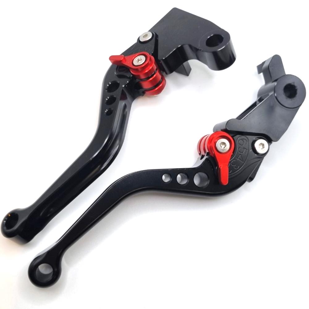 Short Black Clutch & Brake Levers For Triumph Tiger 900 rally Pro 2020-2024