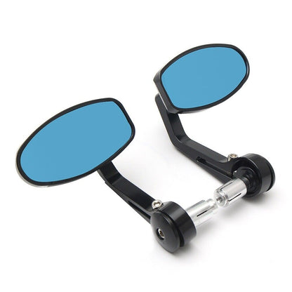 Universal 22mm Handlebar End Mirrors Rearview - Triumph Street Triple models