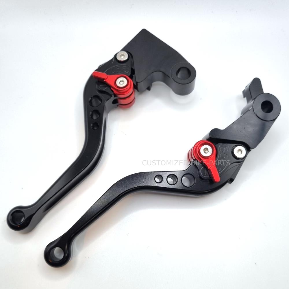 Short Black Clutch & Brake Levers For Triumph Tiger 900 rally Pro 2020-2024