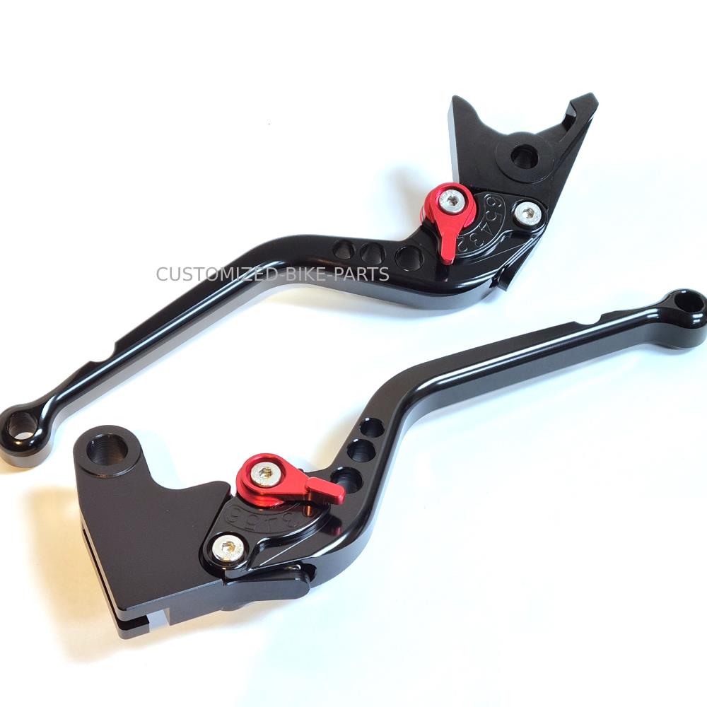 Long Black Clutch & Brake Levers For Triumph Tiger 900 rally Pro 2020-2024