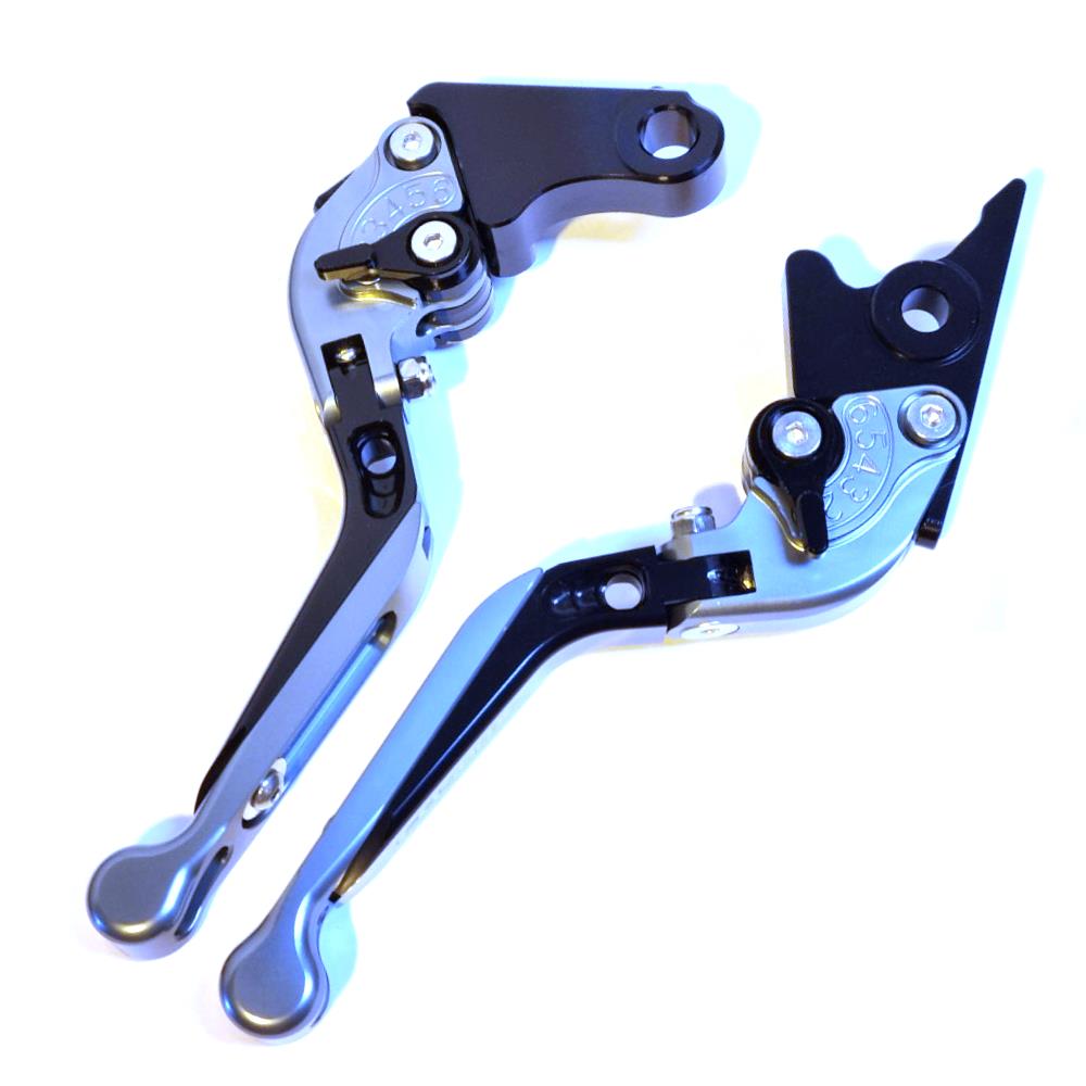 Titanium / Black Brake & Clutch Levers - Honda CB500X 2013-2021