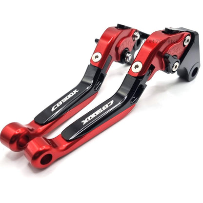 Red / Black Brake & Clutch Levers - Honda CB500X 2013-2021