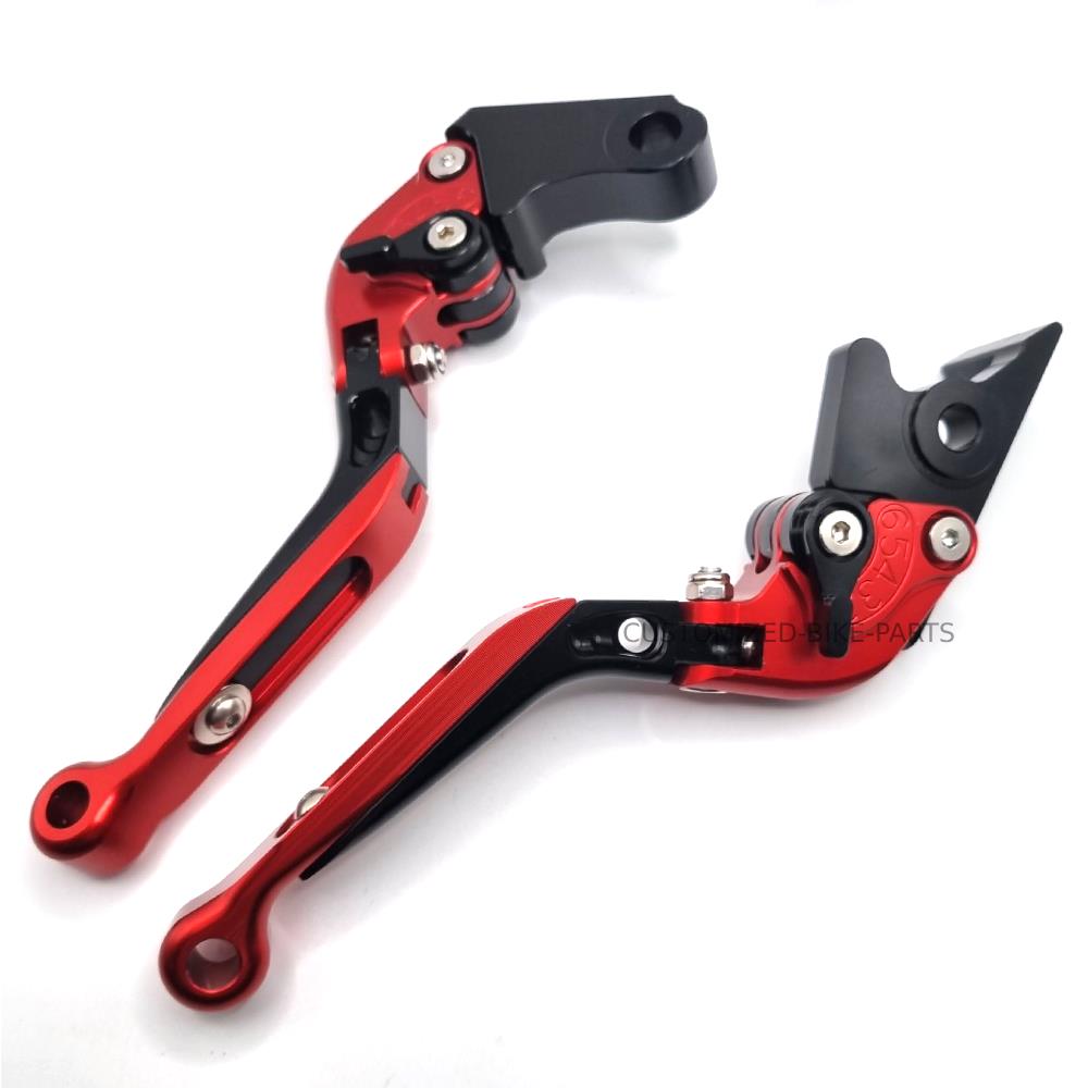 Red / Black Brake & Clutch Levers - Honda CB500X 2013-2021