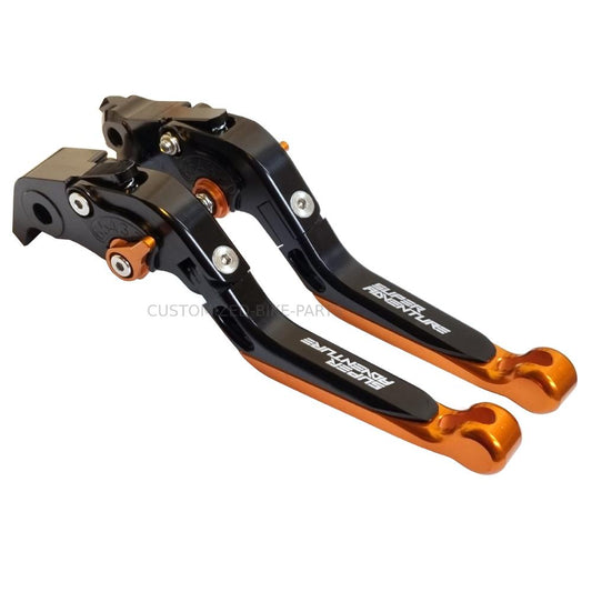 KTM 1290 Super Adventure R / S 2015-2024 Clutch & Brake Lever Set Orange / Black