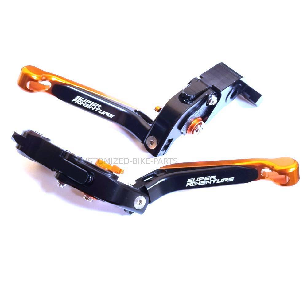 KTM 1290 Super Adventure R / S 2015-2024 Clutch & Brake Lever Set Orange / Black