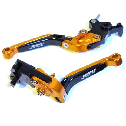 KTM 890 R/S Adventure 2020-2024 Adjustable Clutch Brake Lever Set Black/Orange