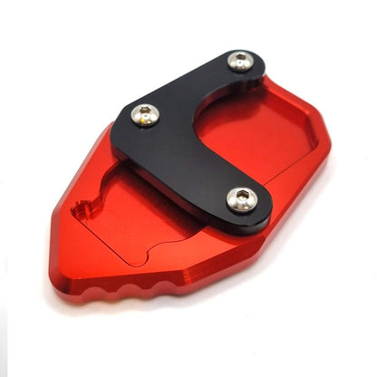 Red Side Stand Kickstand Shoe Extender - Honda CRF300L CRF 300 Rally 2020-2023