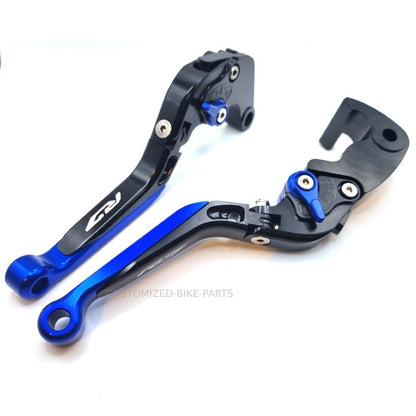 YAMAHA YZF-R7 2022-2024 Blue/Black Adjustable Extendable Brake & Clutch Levers