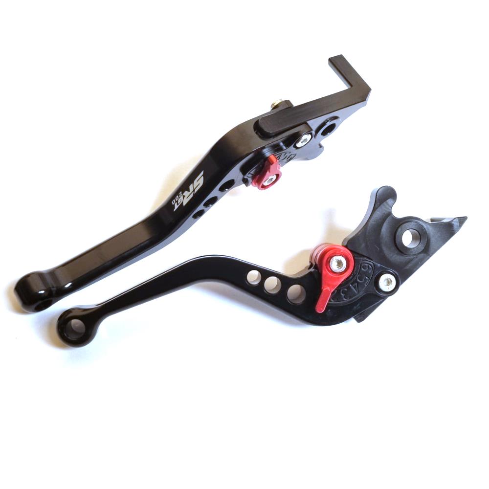 Short Black Brake Levers Set For Aprilia SR GT200 2021-2024