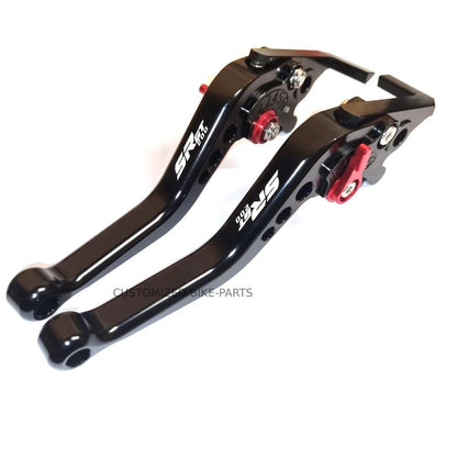 Short Black Brake Levers Set For Aprilia SR GT200 2021-2024