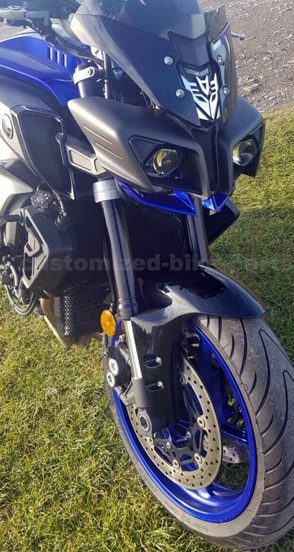 Motorcycle Aluminum Radiator + Oil Cooler Guard For Yamaha MT-10 2016-2024