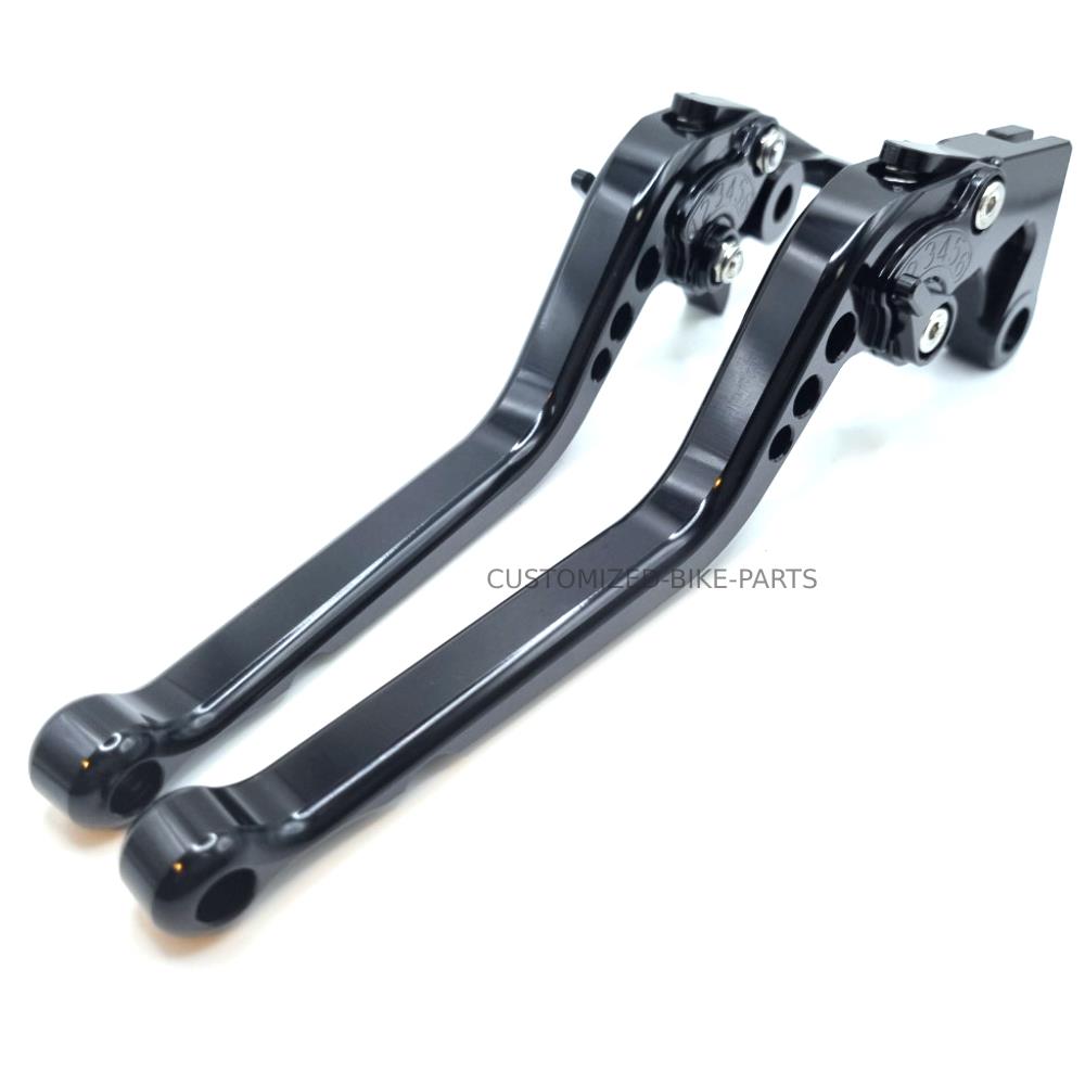 Honda CB650R CB650F CBR650R CBR650F 14-24 | Long Clutch Brake Lever Set - Black