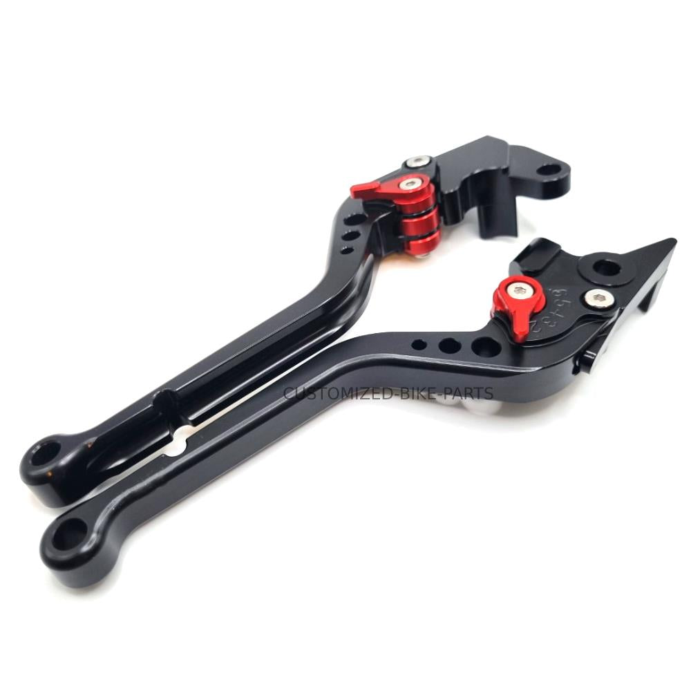 Long Black Clutch & Brake Levers For Lexmoto LXR 125 Euro 5 SY125-10-E5