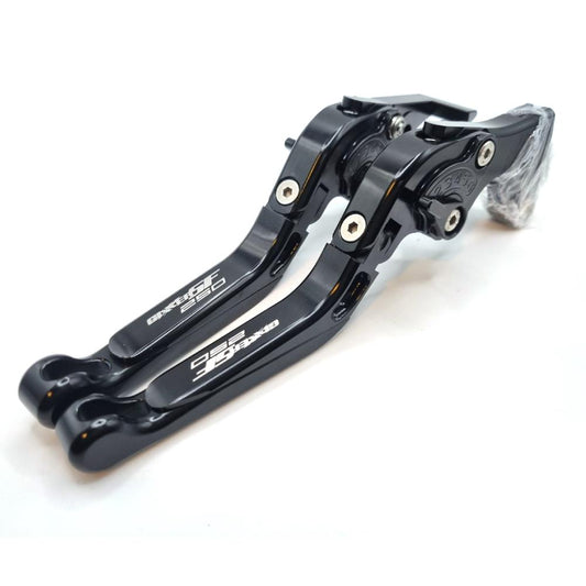 Adjustable Black Clutch & Brake Levers For Suzuki GIXXER 250 SF 2020-2023