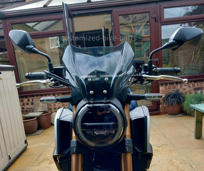 Motorcycle Grey Windscreen Windshield Screen Honda CB1000R CB 650R 2019-2021