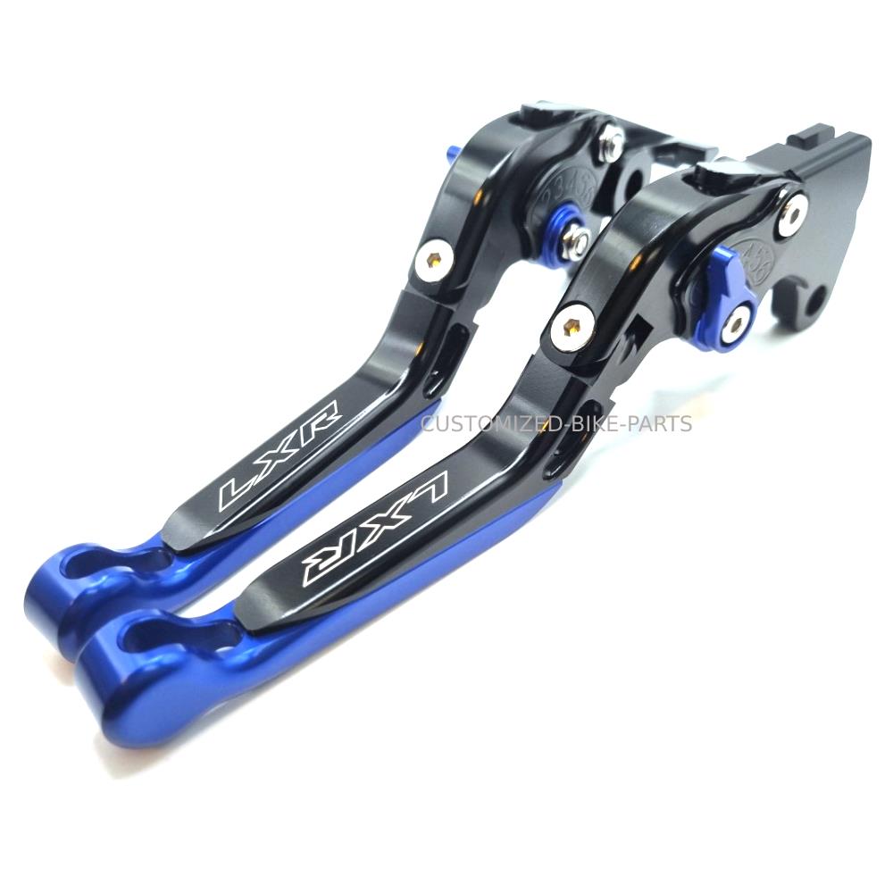 Adjustable Clutch Brake Levers Blue / Black Lexmoto LXR 125 Euro 5 SY125-10-E5