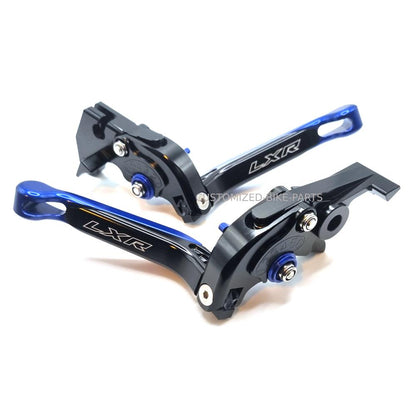 Adjustable Clutch Brake Levers Blue / Black Lexmoto LXR 125 Euro 5 SY125-10-E5