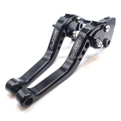 Short Black Clutch & Brake Levers For Lexmoto LXR 125 Euro 5 SY125-10-E5