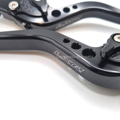 Short Black Clutch & Brake Levers For Lexmoto LXR 125 Euro 5 SY125-10-E5