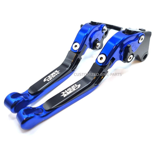 Honda CBR 125 R 2004-2023 | Adjustable Clutch Brake Lever Set Blue / Black