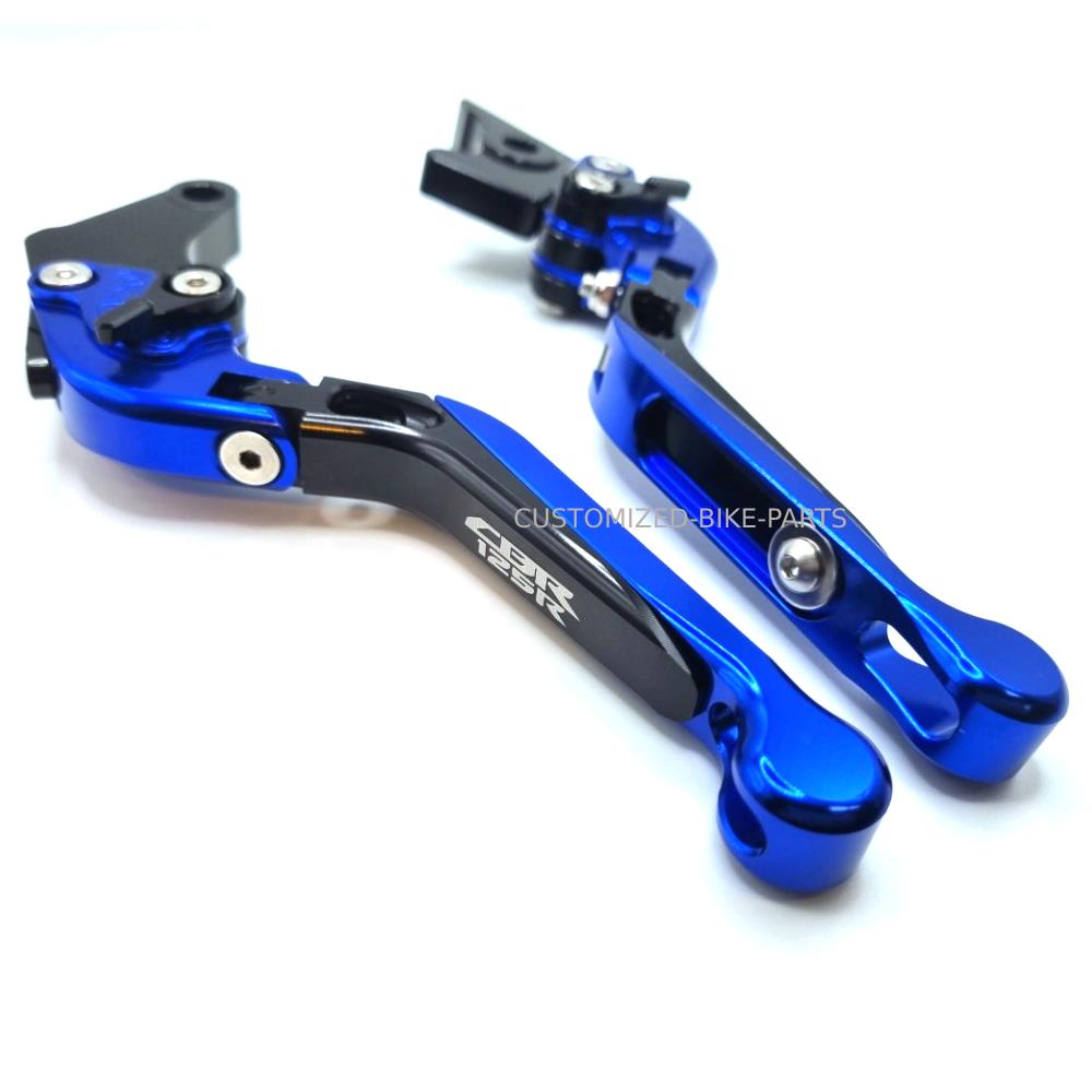 Honda CBR 125 R 2004-2023 | Adjustable Clutch Brake Lever Set Blue / Black