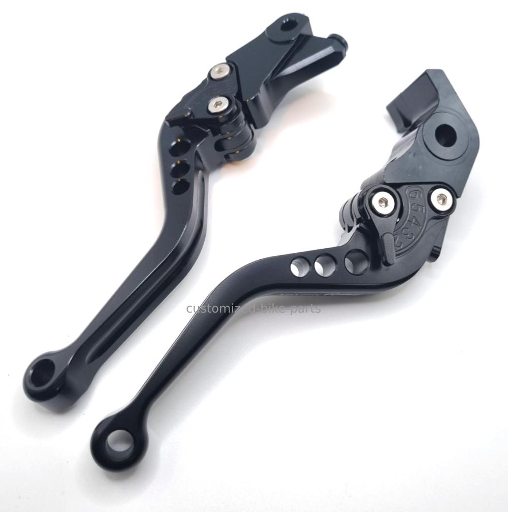 Short Clutch Brake Lever Set Black - KTM 1290 Super Adventure R / S 2015-2024