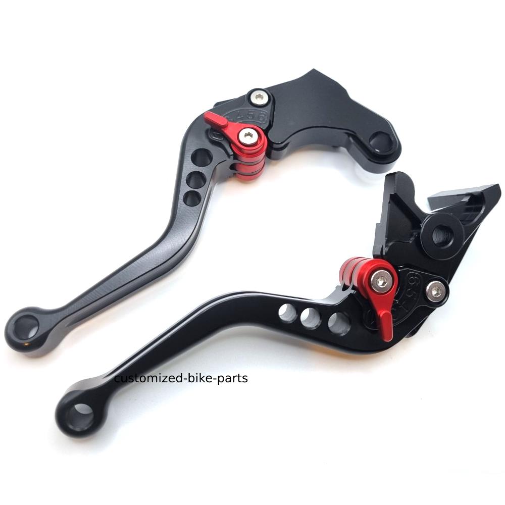 Black Short Clutch Brake Lever Set - CRF 1100 L Africa Twin Adventure Sports DCT