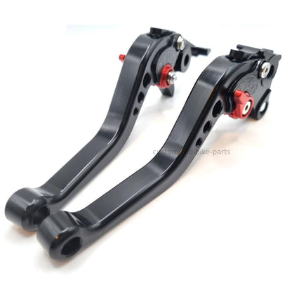 Short Black Clutch & Brake Levers For Suzuki GSX650F 2008-2015