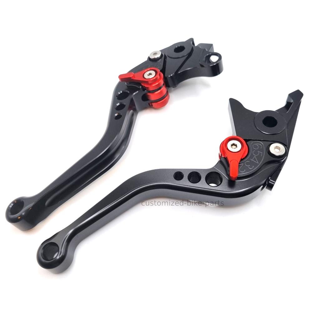 Short Black Clutch & Brake Levers For Suzuki GSX650F 2008-2015