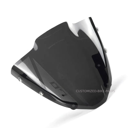 Motorcycle Smoked Small Windscreen Windshield Screen - Yamaha MT-07 2021-2024