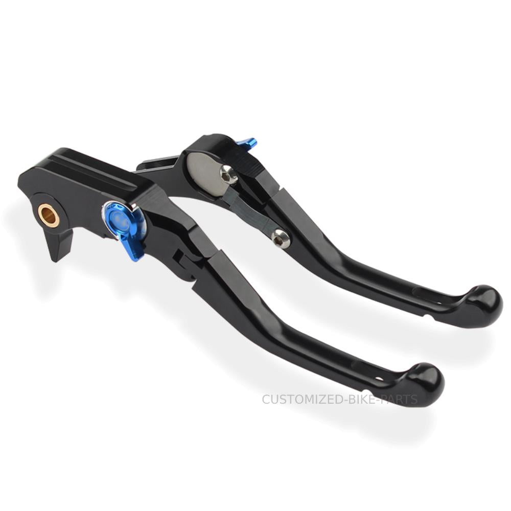 BLACK ADJUSTABLE BRAKE & CLUTCH LEVER SET - BMW S1000RR / M1000RR 2020-2024