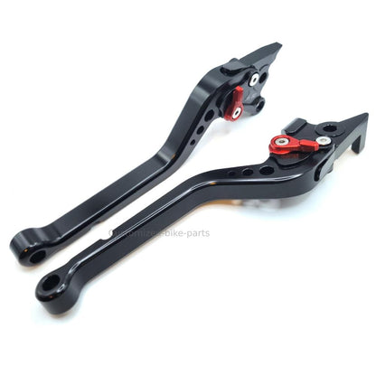 Long Black Clutch & Brake Levers For Moto Guzzi 1200 Sport