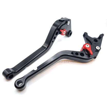 Long Black Clutch & Brake Levers For BMW S1000R 2021-2023