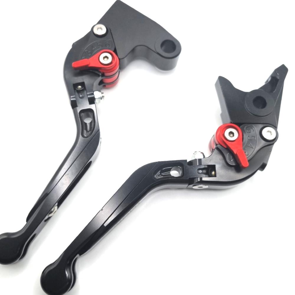 Black / Black Clutch & Brake Levers - Triumph DAYTONA 600 / 650 2004-2005