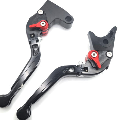 Black / Black Clutch & Brake Levers - Triumph DAYTONA 600 / 650 2004-2005