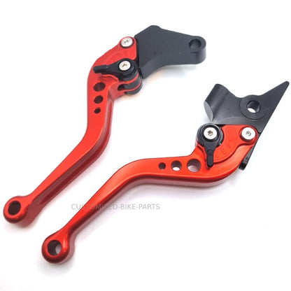 Short Red Clutch & Brake Levers Suzuki GSX-R GSX-S 125 150 2017-2019