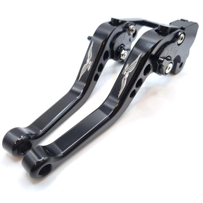 Short Black Clutch & Brake Levers For Moto Guzzi V7 Stone / Special / Custom